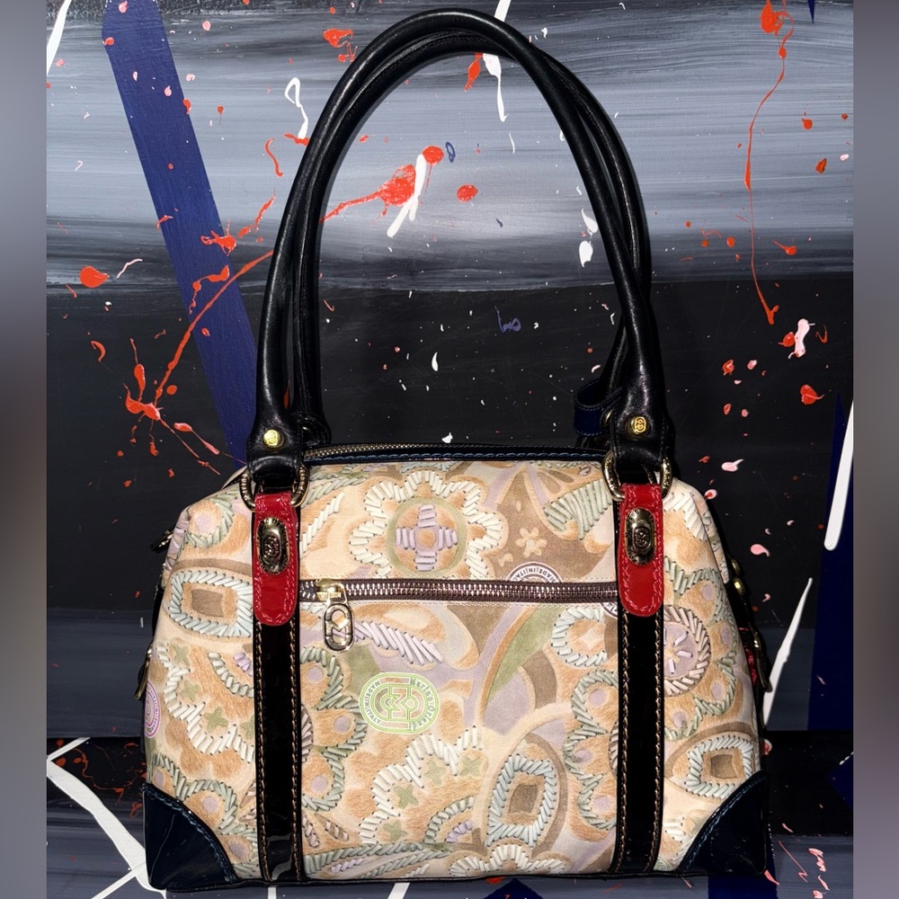 Marino Orlandi Elegant Multicolor Handbag Shoulder Bag or Purse